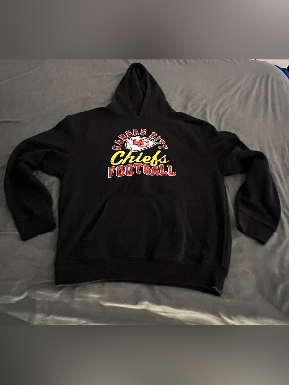 Kansas City Chiefs NFL Black Pullover Hoodie